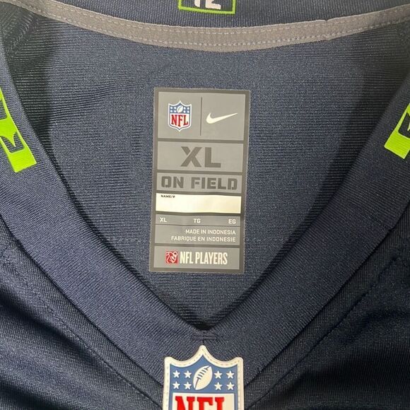 Russell Wilson Nike NFL Seattle Seahawks on the field jersey NWT Men‎ XL - Picture 4 of 7